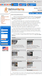 Mobile Screenshot of optimumspring.com